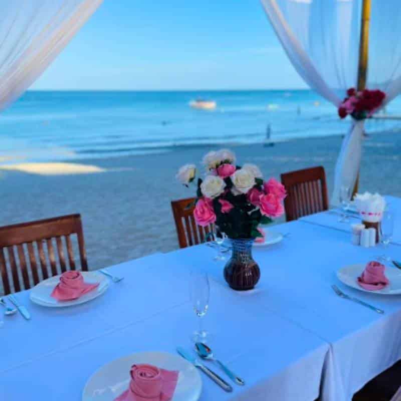 The Matcha Samui Resort Dinning table Matcha Samui